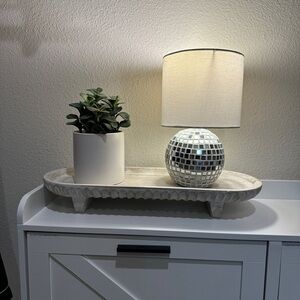 11 1/2” Table Lamp with White Shade